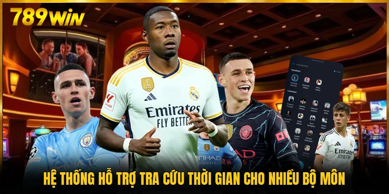 Hệ thống hỗ trợ tra cứu thời gian cho nhiều bộ môn